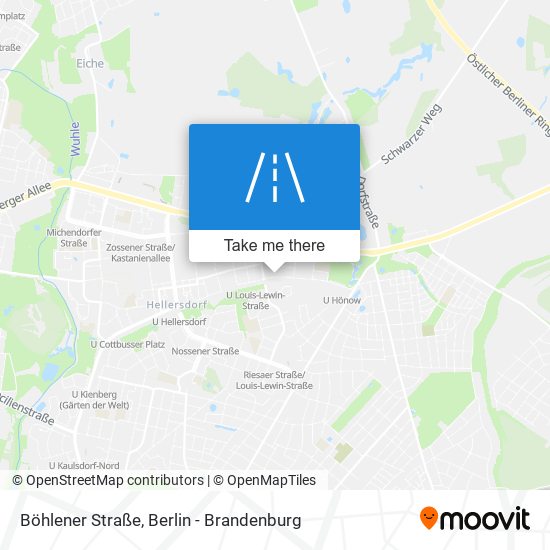 Böhlener Straße map
