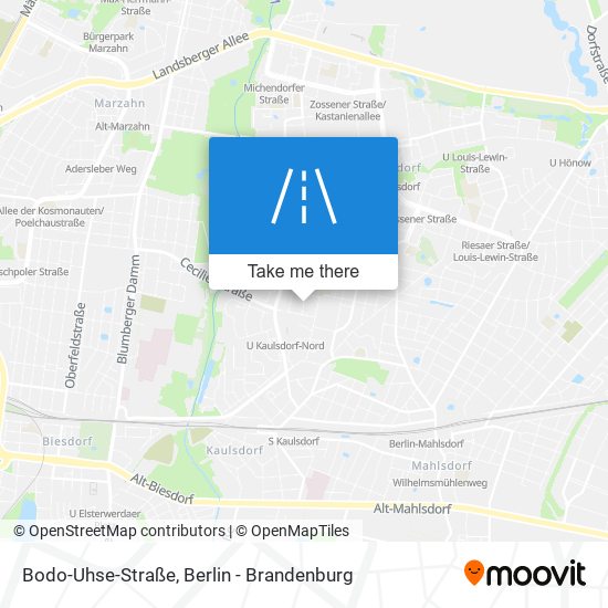 Bodo-Uhse-Straße map