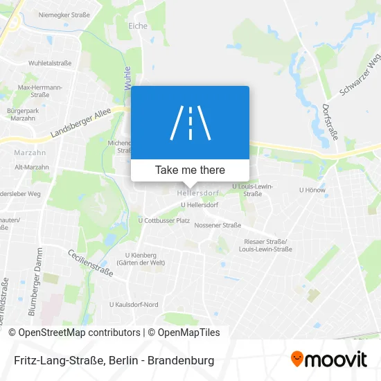 Карта Fritz-Lang-Straße