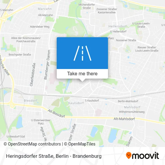 Карта Heringsdorfer Straße