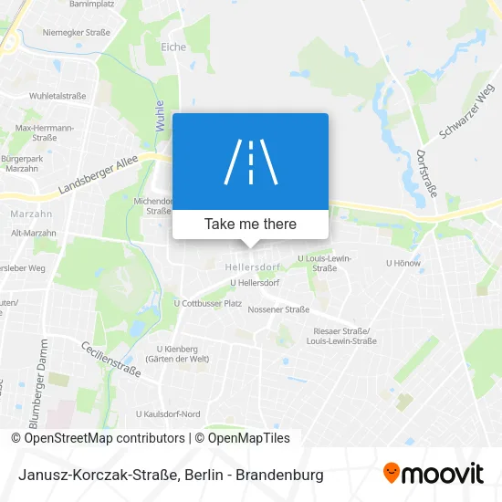 Карта Janusz-Korczak-Straße