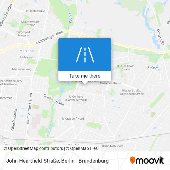 Карта John-Heartfield-Straße