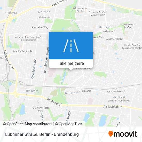 Lubminer Straße map
