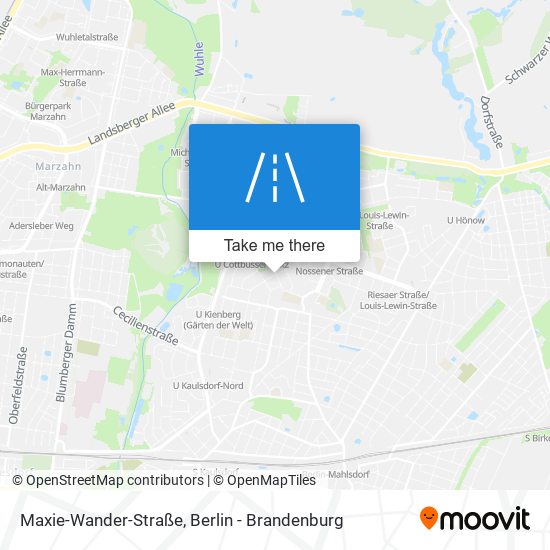 Maxie-Wander-Straße map