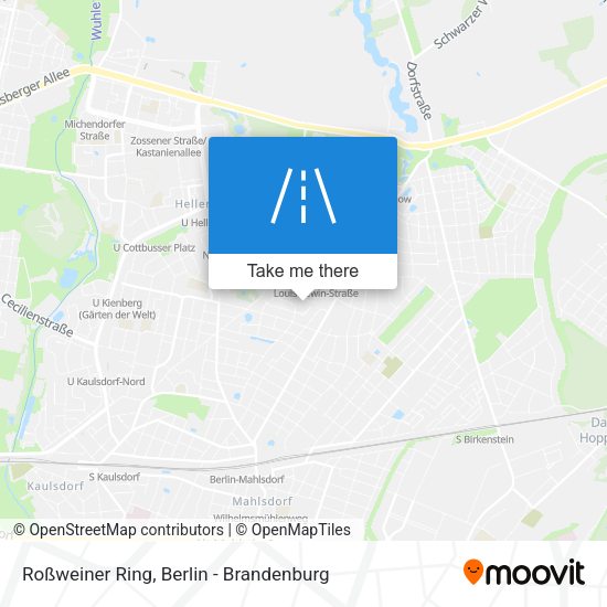 Roßweiner Ring map