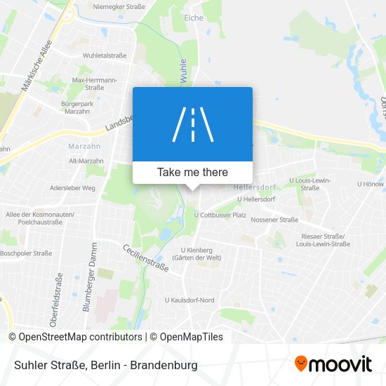 Suhler Straße map