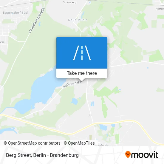Bergstraße map