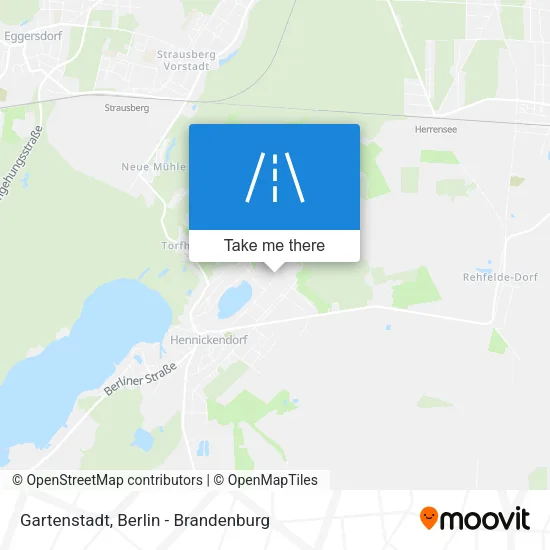 Карта Gartenstadt