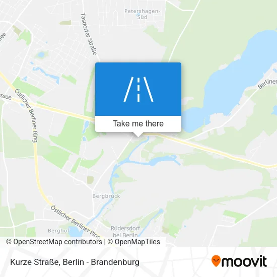 Карта Kurze Straße