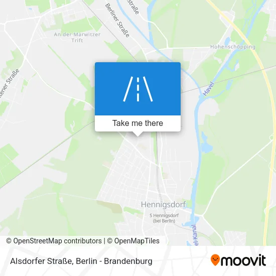 Карта Alsdorfer Straße