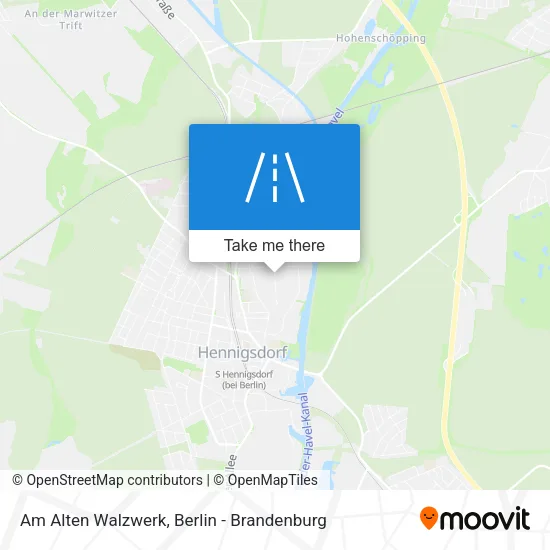 Карта Am Alten Walzwerk