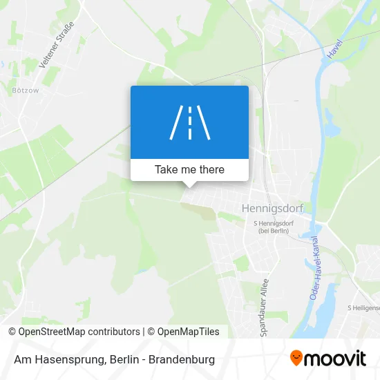 Am Hasensprung map