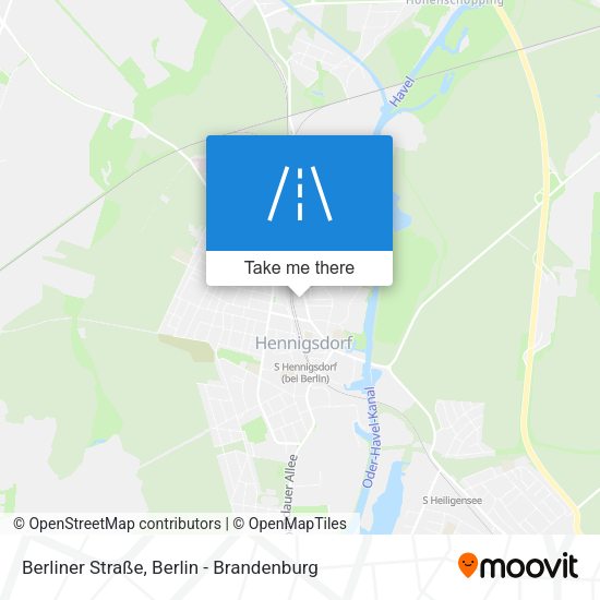 Berliner Straße map