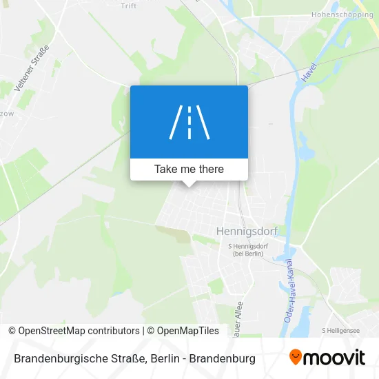Карта Brandenburgische Straße