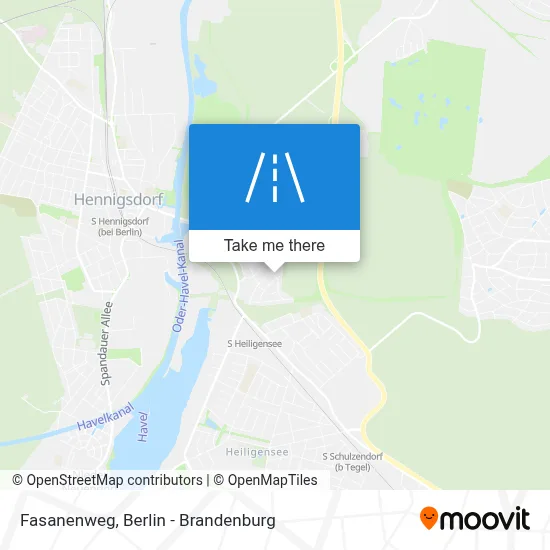 Fasanenweg map