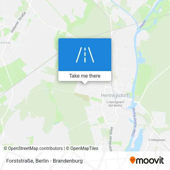 Карта Forststraße