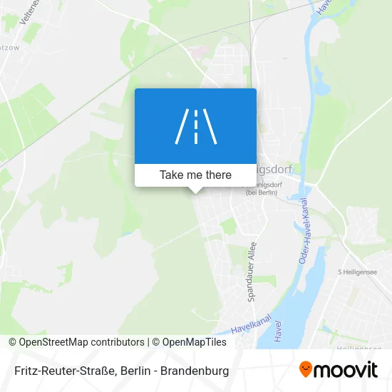 Карта Fritz-Reuter-Straße