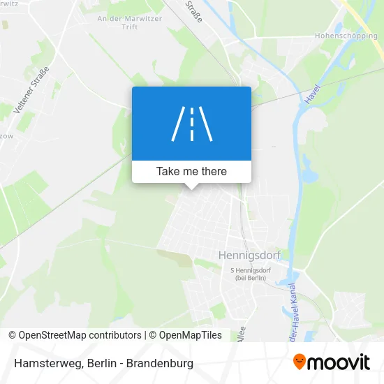 Карта Hamsterweg