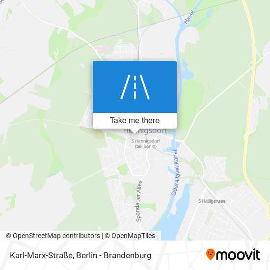 Karl-Marx-Straße map