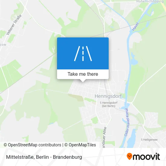 Карта Mittelstraße