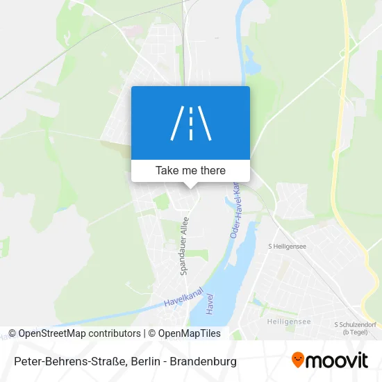 Карта Peter-Behrens-Straße