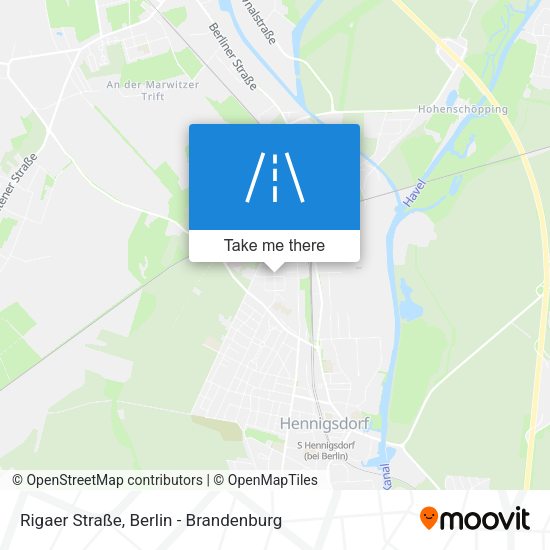 Rigaer Straße map