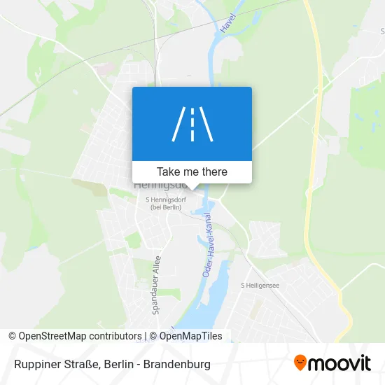 Ruppiner Straße map