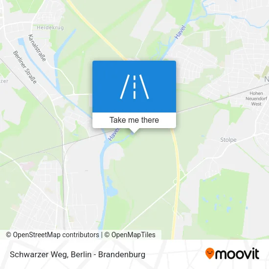 Карта Schwarzer Weg