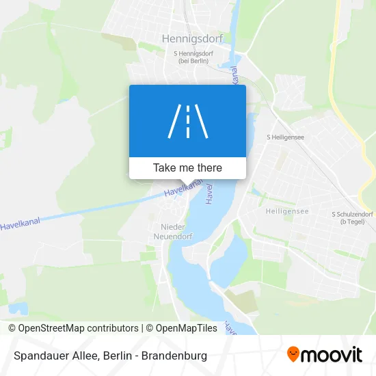 Карта Spandauer Allee