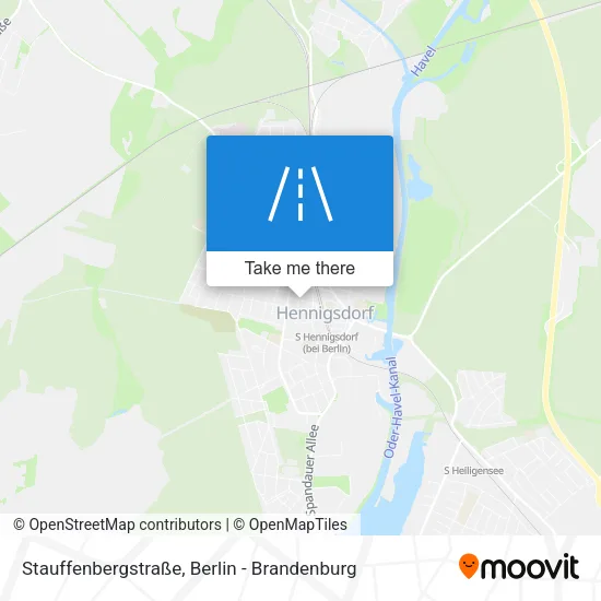 Карта Stauffenbergstraße