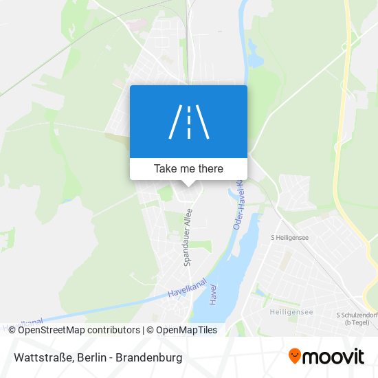 Wattstraße map