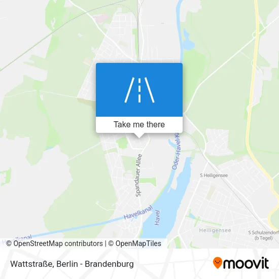 Карта Wattstraße