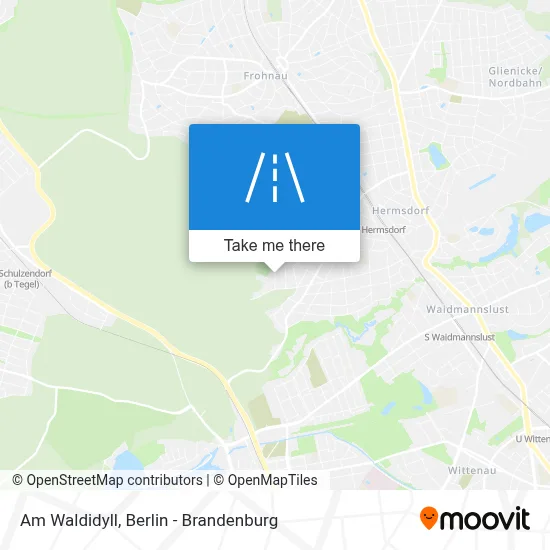 Am Waldidyll map