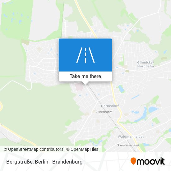 Bergstraße map