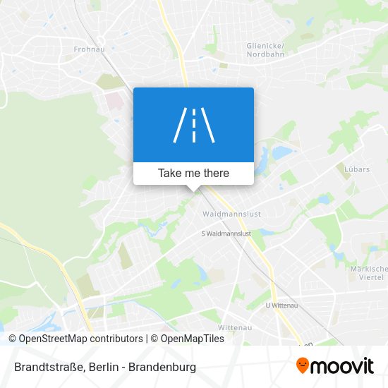 Brandtstraße map