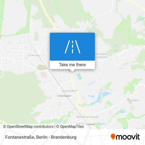 Fontanestraße map