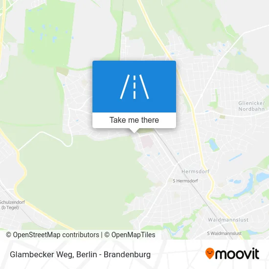 Glambecker Weg map