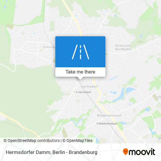 Карта Hermsdorfer Damm