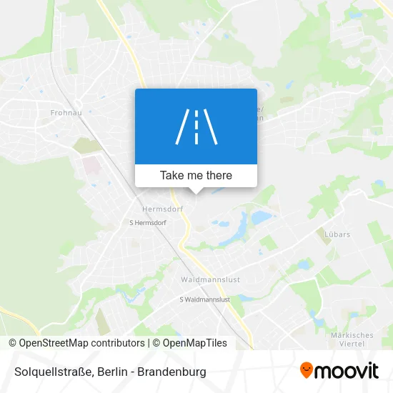 Карта Solquellstraße