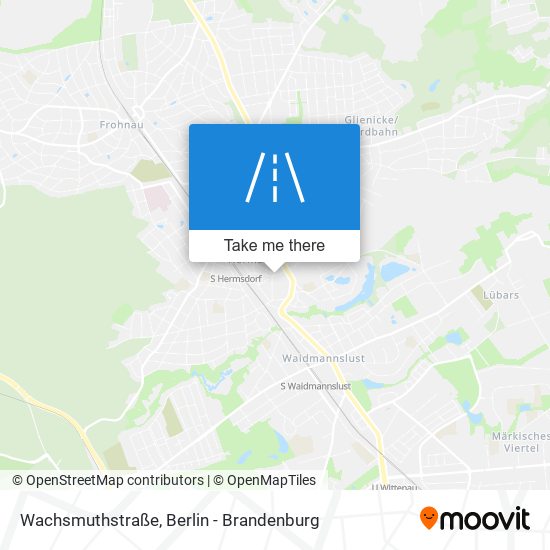 Wachsmuthstraße map