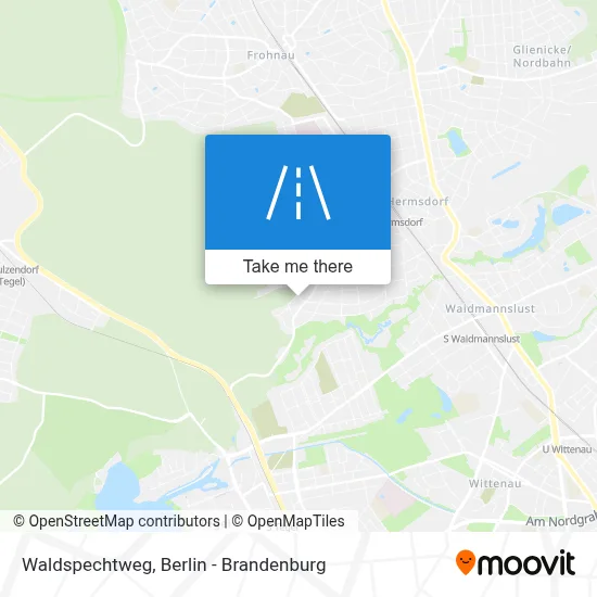 Waldspechtweg map