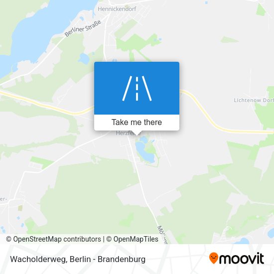 Wacholderweg map