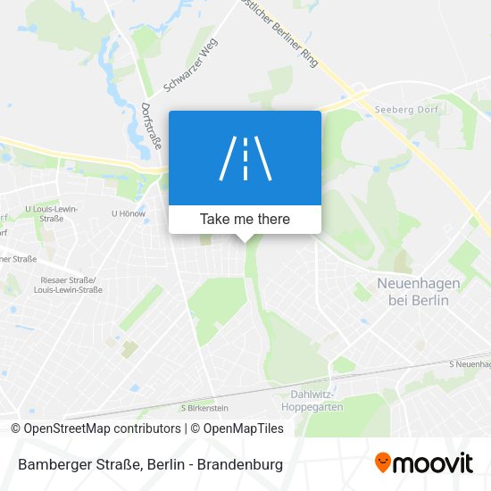 Bamberger Straße map