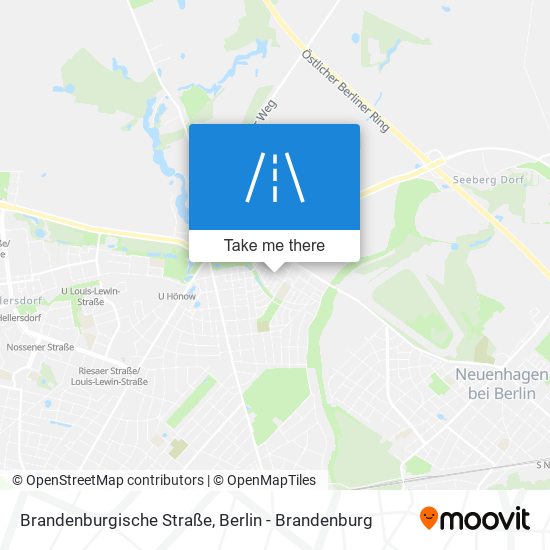 Brandenburgische Straße map