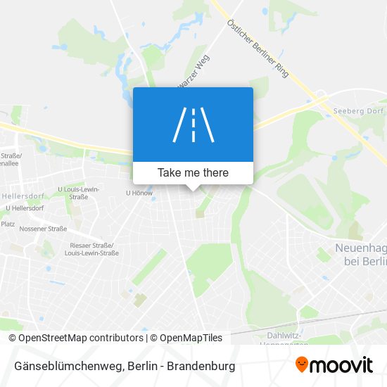 Gänseblümchenweg map