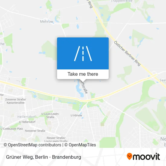 Карта Grüner Weg