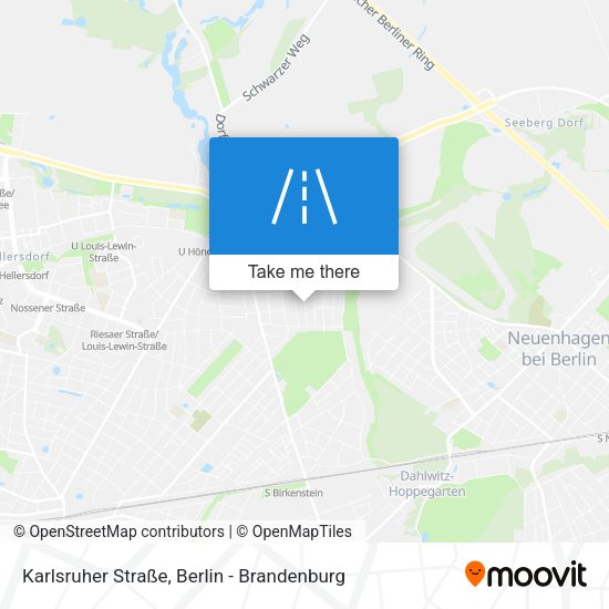 Karlsruher Straße map
