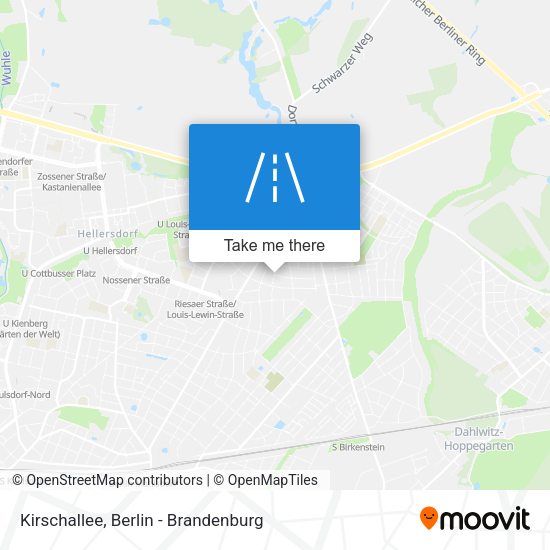 Kirschallee map