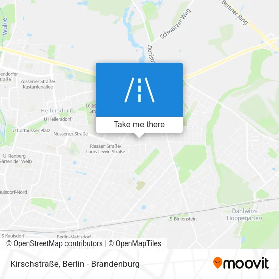 Карта Kirschstraße