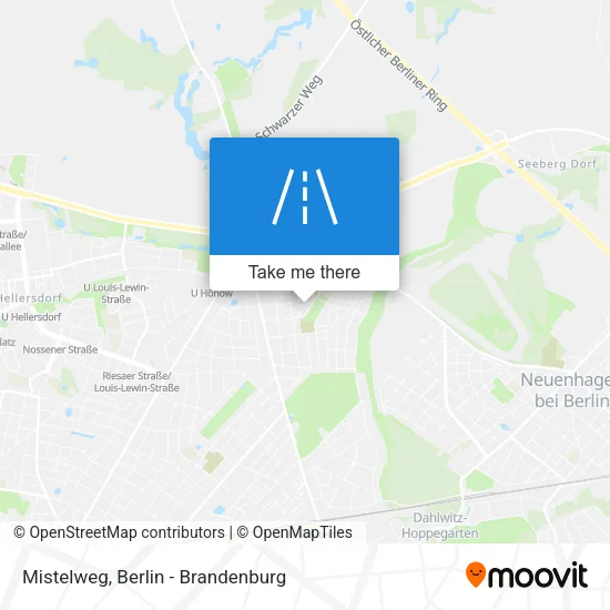 Карта Mistelweg